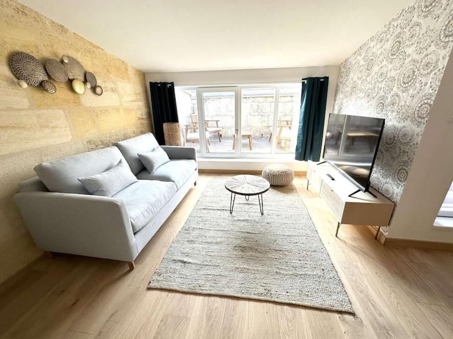 5- Hypercentre - 4Pers - Clim - Terrasse - Netflix Apartamento Libourne Exterior foto